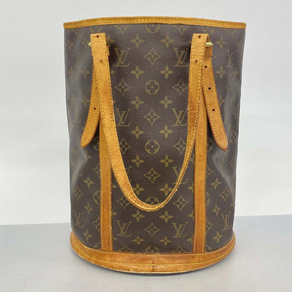 LOUIS VUITTON Authentic Brown Monogram Tote Bag - Picture 12 of 12